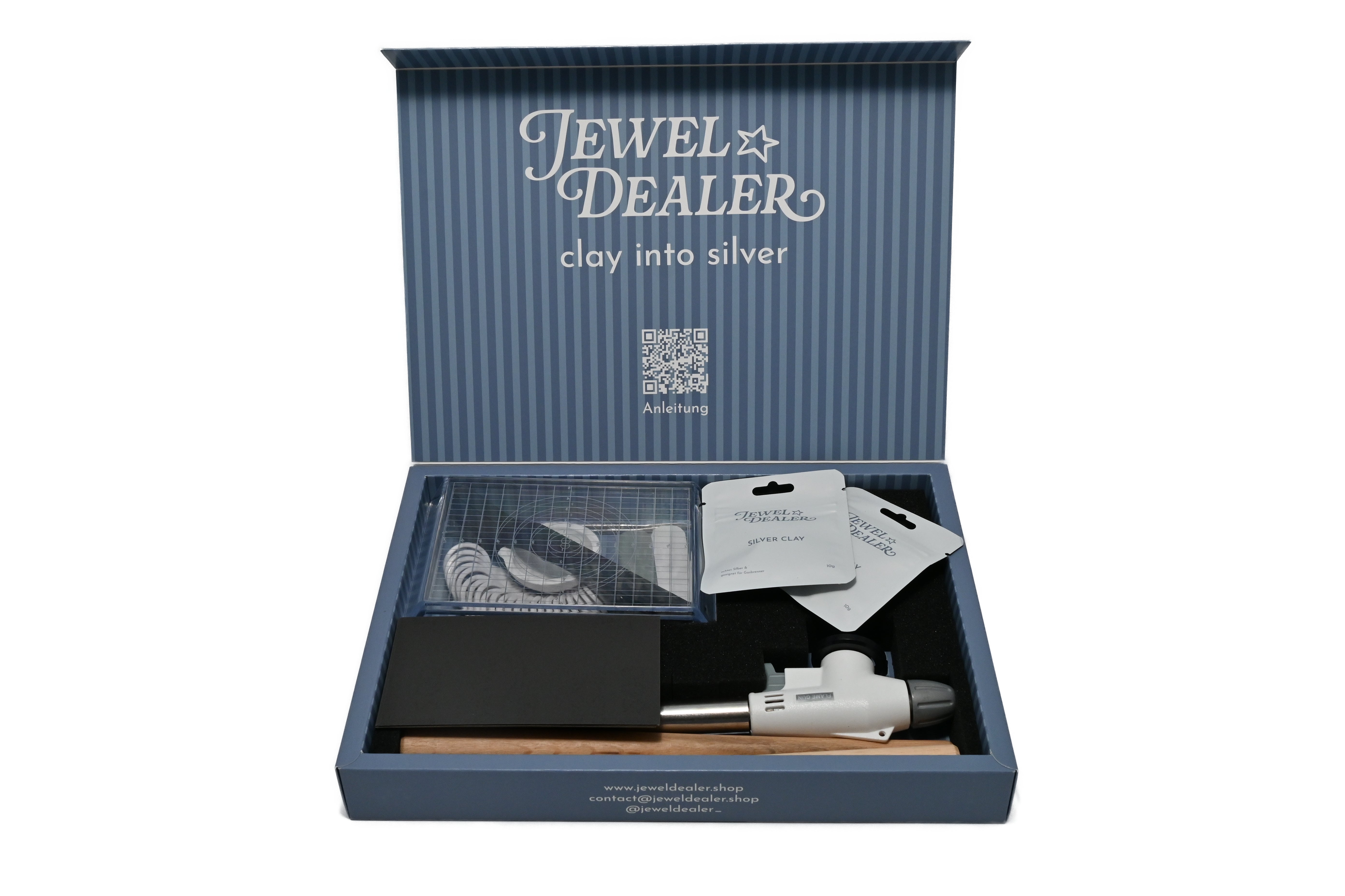 Silver Clay Kit - für zwei Personen